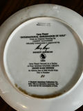Golf-themed decorative plates: Arnold Palmer and Gary Player - thumbnail 4 of 4