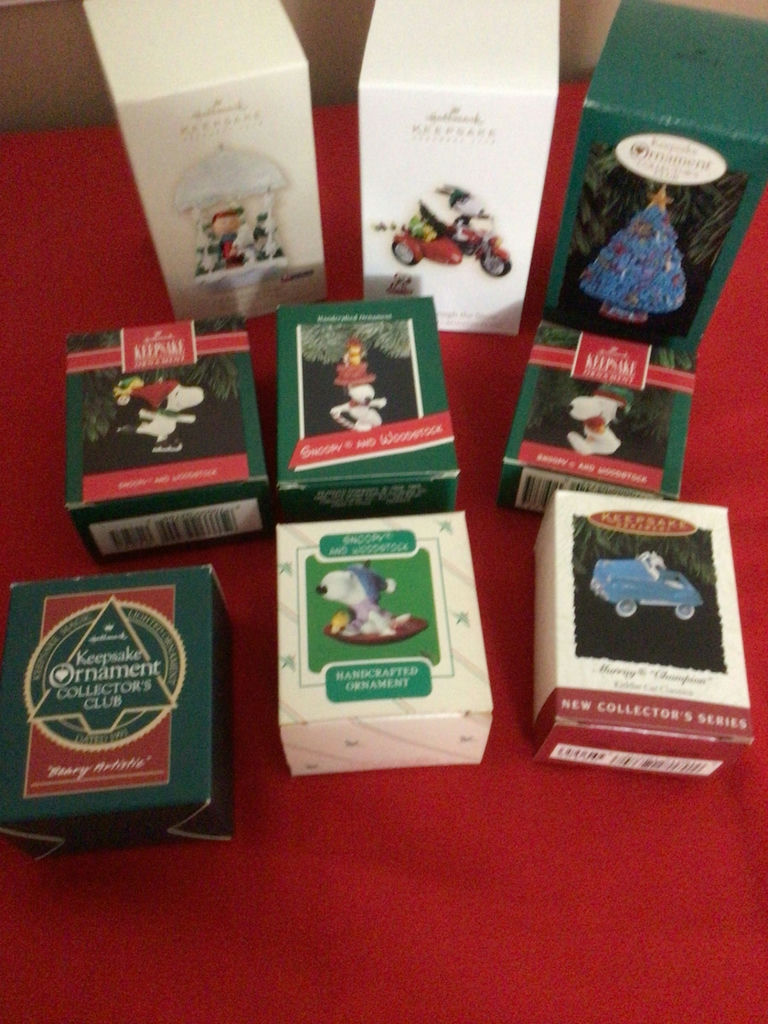 Keepsake Ornaments Featuring Snoopy and Woodstock - image 2 of 2
