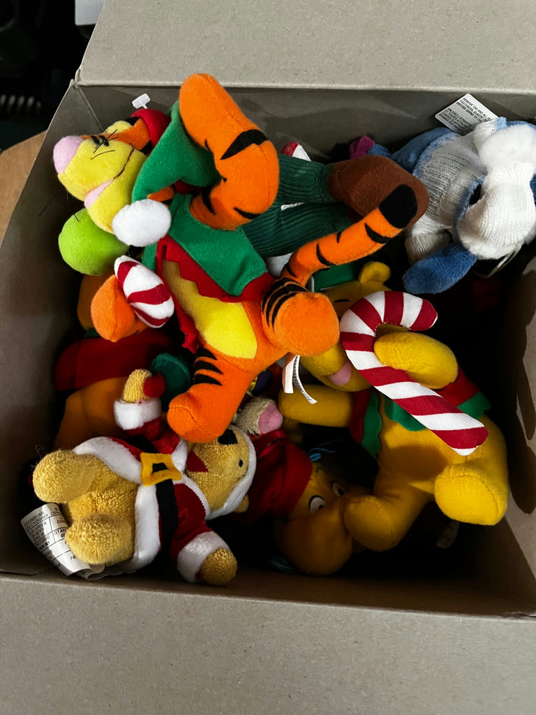 Box of plush stuffed Disney character toys - image 2 of 2