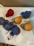 Glittery Mickey Mouse Beaded Christmas Ornaments - thumbnail 1 of 1