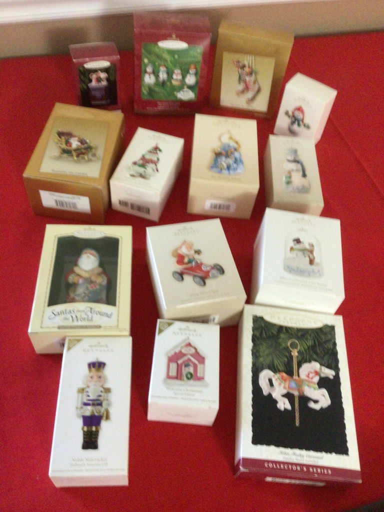 Boxed Christmas Collectible Figurines and Nutcrackers - image 1 of 2