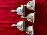 Five ceramic bells with year marks 1988–1992 - thumbnail 3 of 3
