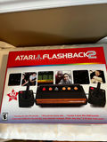 Atari Flashback 2 game console with two joysticks and cables - thumbnail 2 of 2