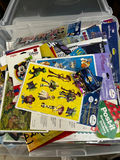 Assorted Craft Supplies in Storage Box - thumbnail 1 of 5