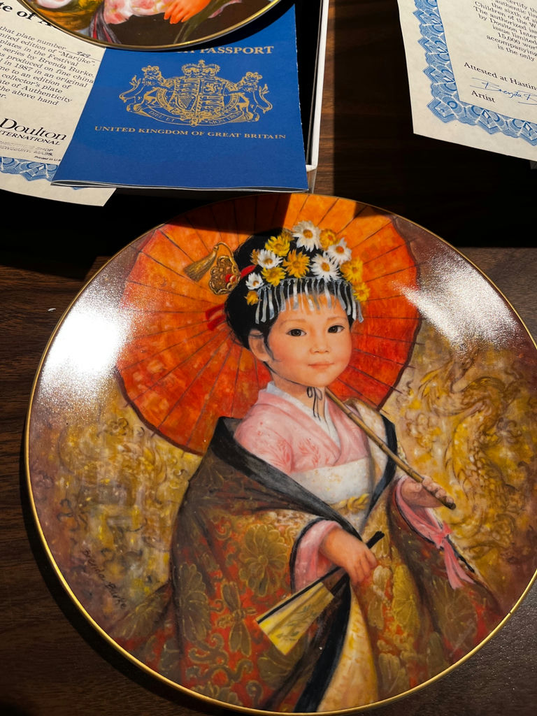 Festival Children of the World collectible plates set - image 1 of 12