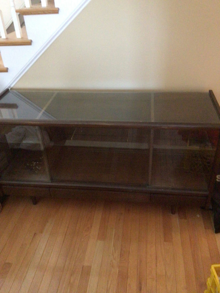 Long Glass-Front Display Cabinet - image 1 of 1