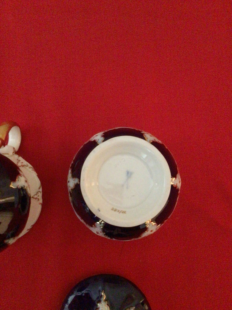 Porcelain Creamer and Lidded Sugar Bowl Set - image 4 of 5