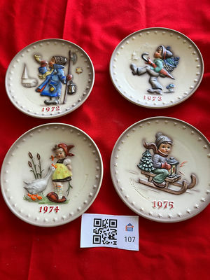 M.J. Hummel Annual Plates (1972–1975) - Image 1 of 8