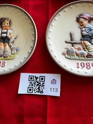 Hummel Annual Plates (1988–1991) - Image 1 of 9