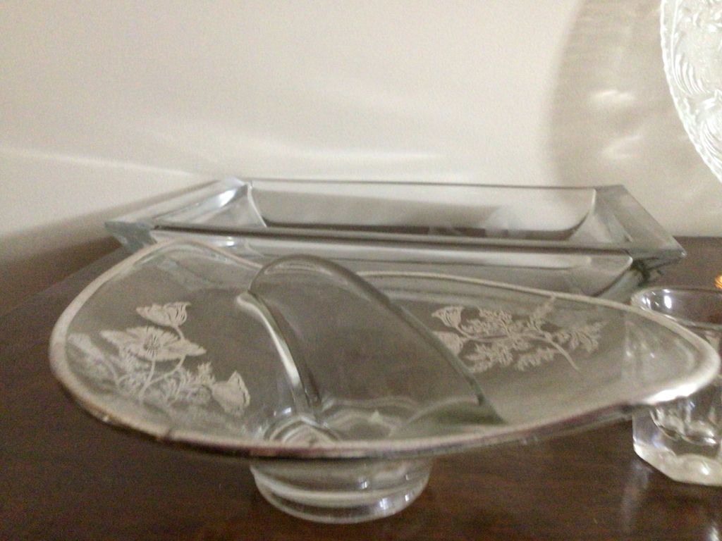 Crystal glassware and serving dishes - image 2 of 5