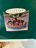 Holiday Express Train Ornament with Gift Boxes and Plush Fruit Toys - thumbnail 3 of 3