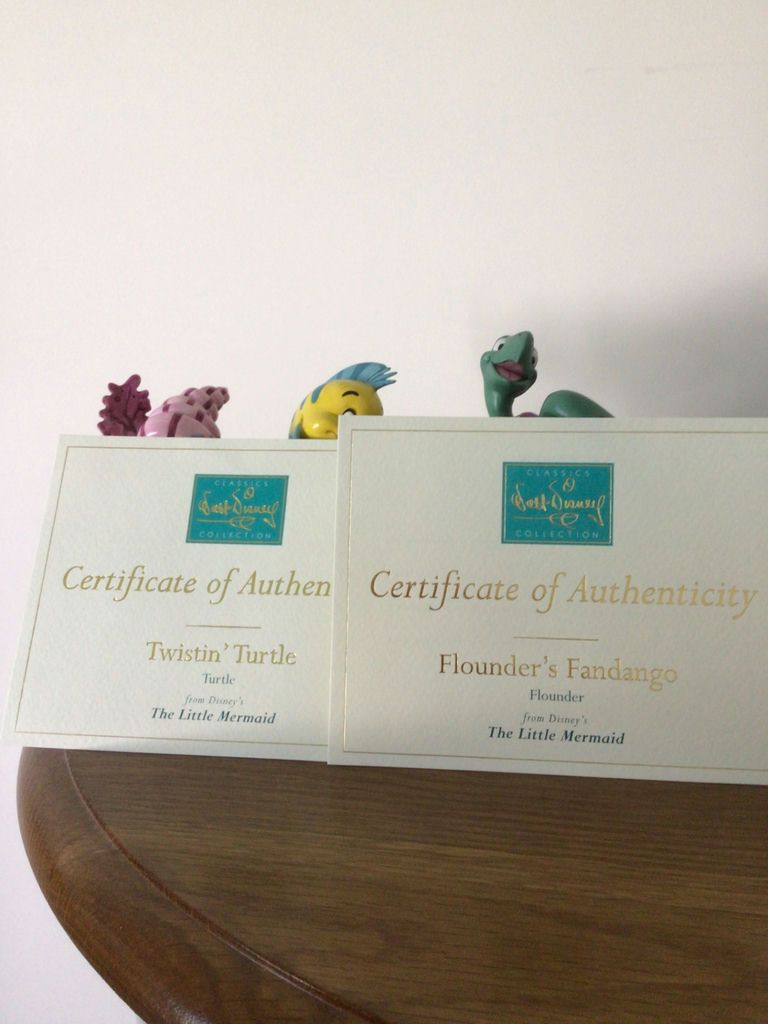Three The Little Mermaid character figurines - image 4 of 4