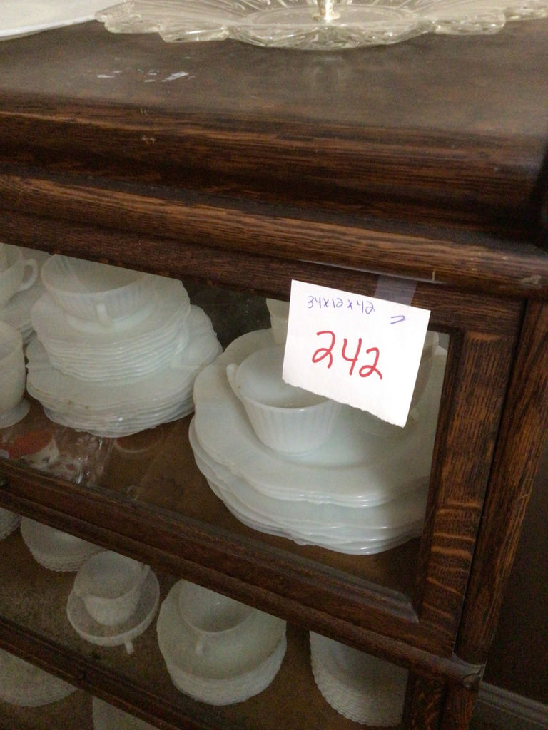 wooden cabinet Contents not included - image 1 of 2