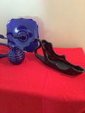 Cobalt blue glass decorative set (plate, vase, and dish) - thumbnail 1 of 3