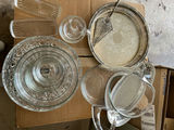 Glassware and Silver-Plate Serving Pieces - thumbnail 1 of 3