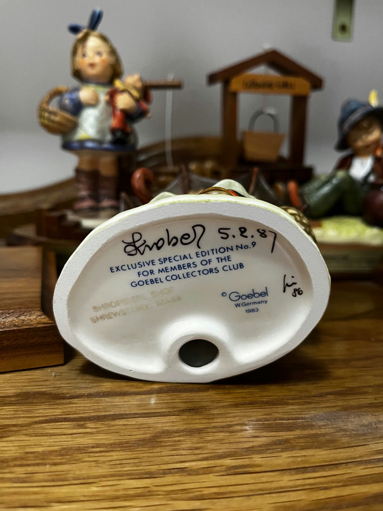 Kathleen R. Keeman Goebel Collectors' Club figurine collection - image 6 of 7