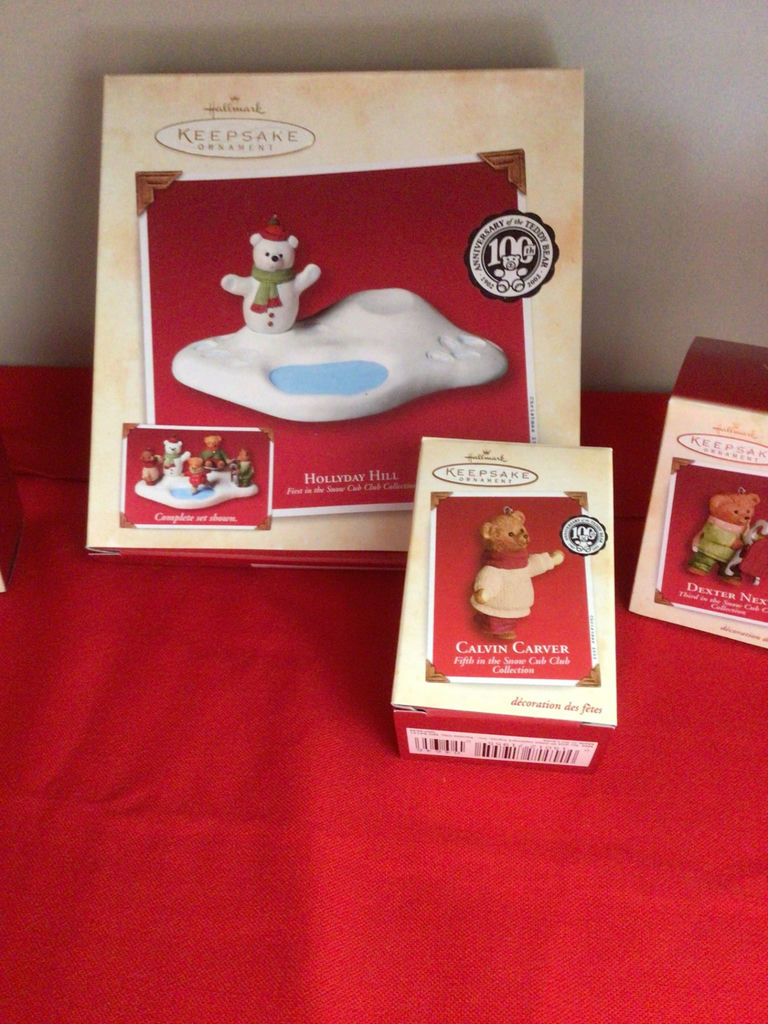 Hallmark Keepsake Ornament Collection (Teddy Bears and Snowman) - image 2 of 4