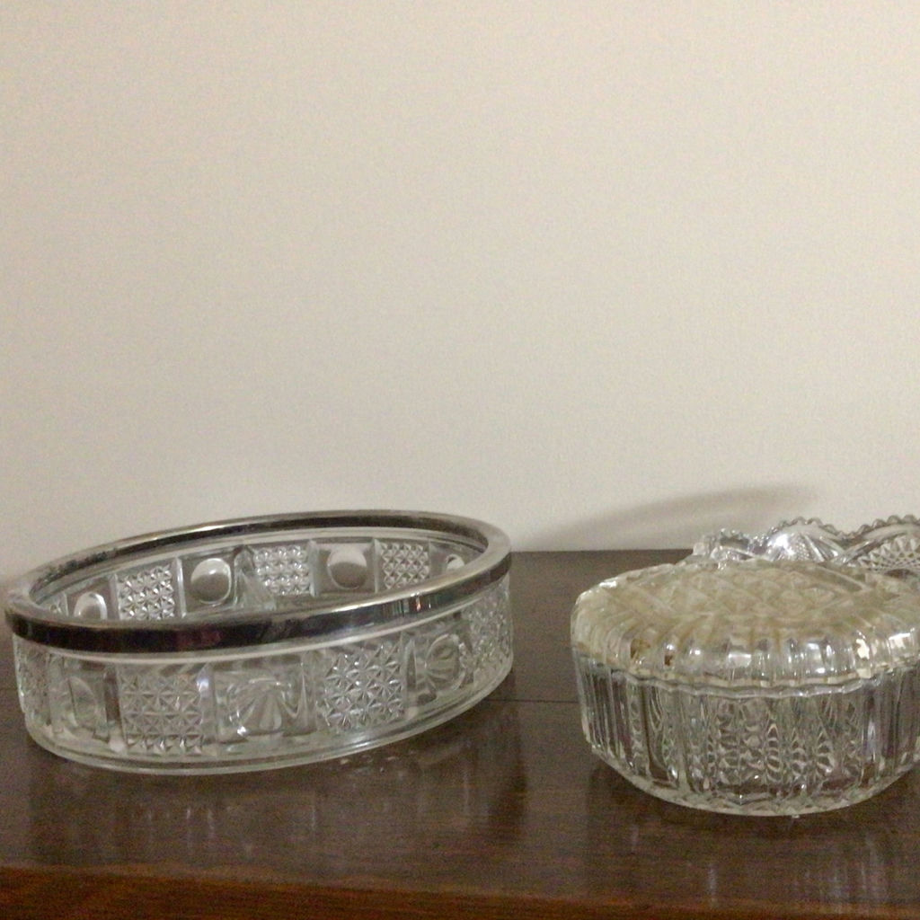 RrAssorted Clear Glass Serving Bowls and Dishes - image 5 of 5