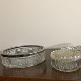 RrAssorted Clear Glass Serving Bowls and Dishes - thumbnail 5 of 5