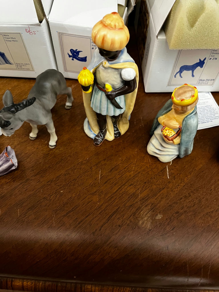 Ceramic Nativity Figure Set - image 2 of 3