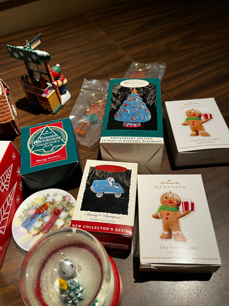 Assorted Hallmark Keepsake Christmas Ornaments and Snow Globes - image 1 of 2
