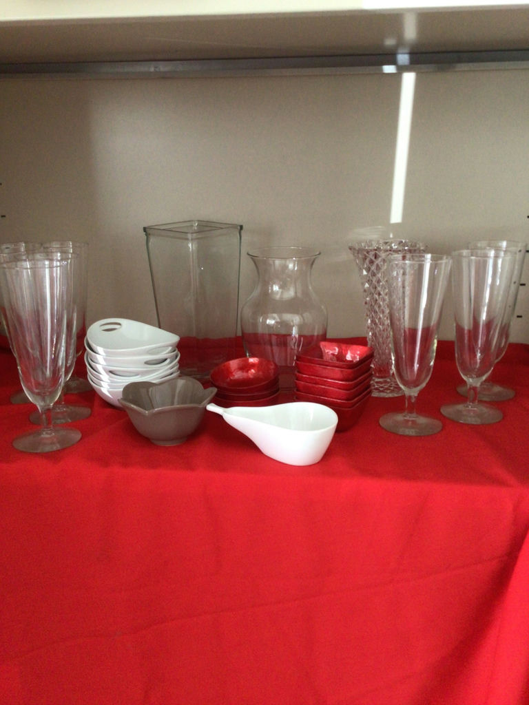 Assorted glassware and dishware - image 1 of 5