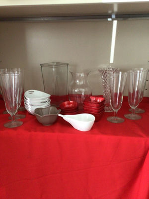Assorted glassware and dishware - Image 1 of 5