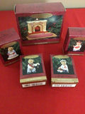 Boxed teddy bear figurines and fireplace decorative box - thumbnail 2 of 2