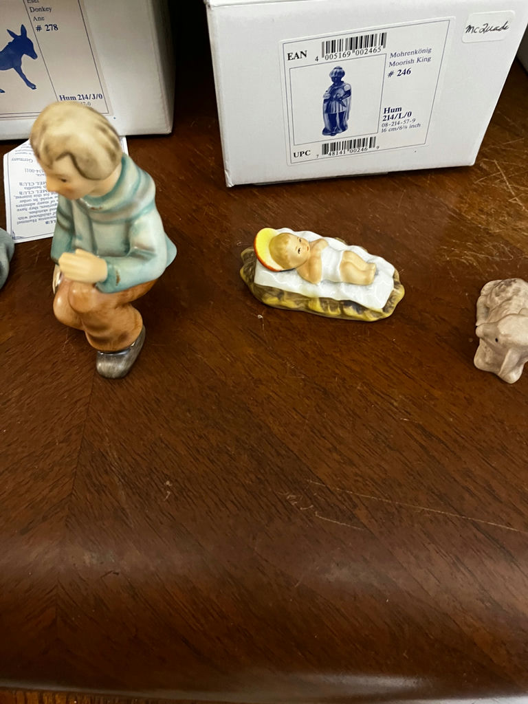 Ceramic Nativity Figure Set - image 3 of 3