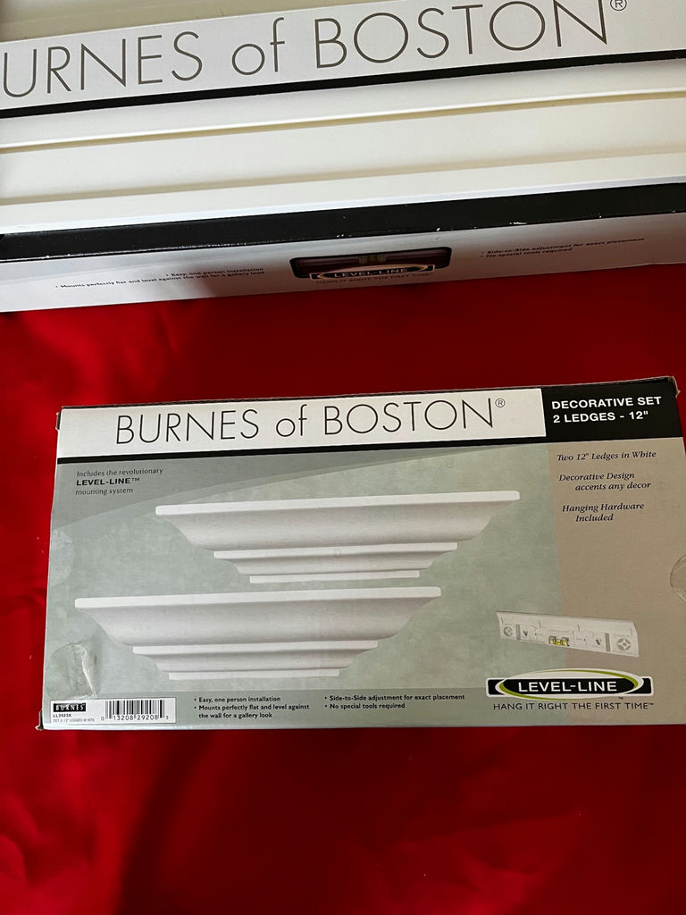 Burnes of Boston decorative wall ledges (12" and 30" sets) - image 4 of 10