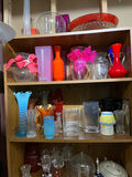Crystal glassware and assorted servingware - thumbnail 1 of 4