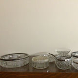 RrAssorted Clear Glass Serving Bowls and Dishes - thumbnail 1 of 5