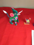 Oaxacan wood carvings: elephant and birds - thumbnail 3 of 4