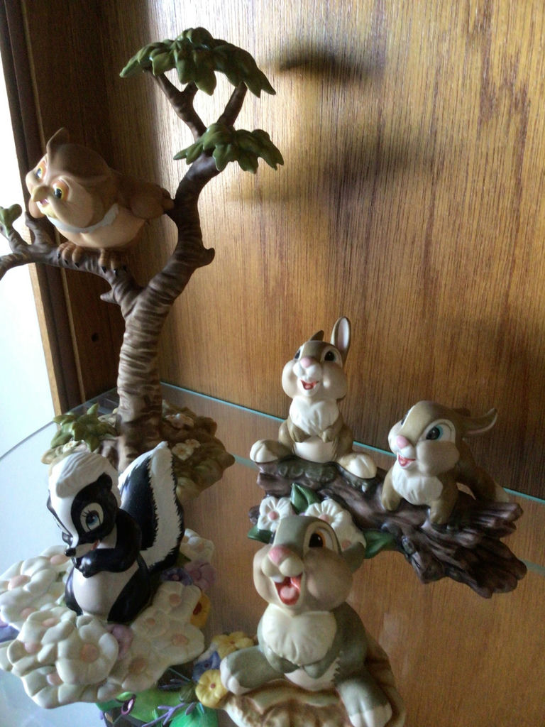 Woodland animal figurine collection - image 1 of 3