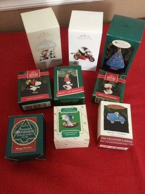 Keepsake Ornaments  Featuring Snoopy and Woodstock - Image 1 of 2