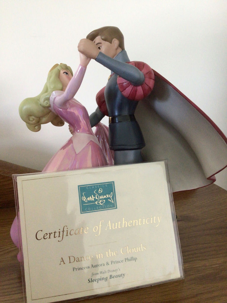 Disney Princess Aurora and Prince Phillip Figurine with Certificate - image 5 of 6