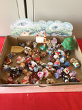 Assorted miniature animal figurines with Valentine motifs - thumbnail 1 of 4