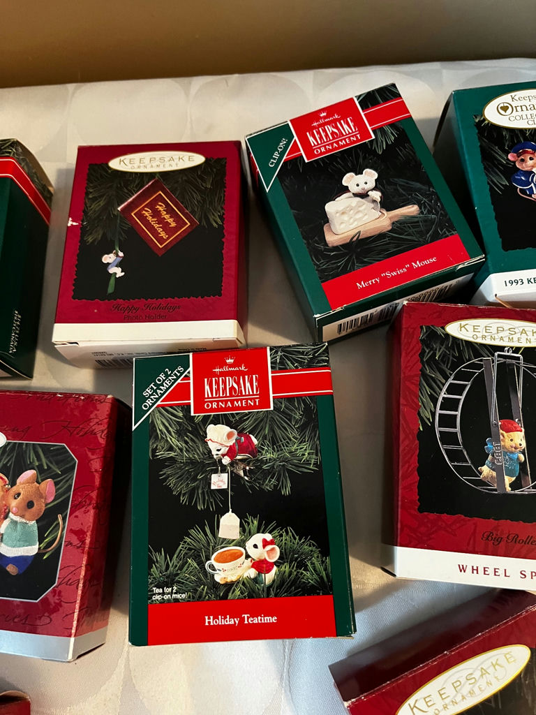 Boxed Hallmark Keepsake Ornament Sets - image 2 of 4