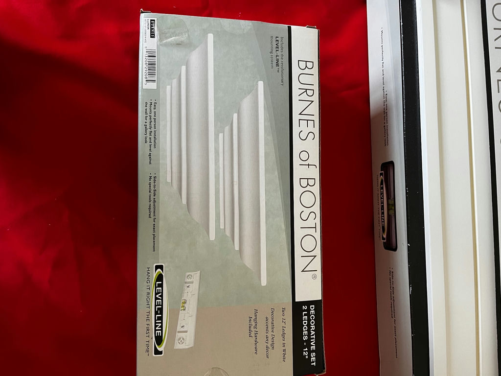 Burnes of Boston decorative wall ledges (12" and 30" sets) - image 3 of 10
