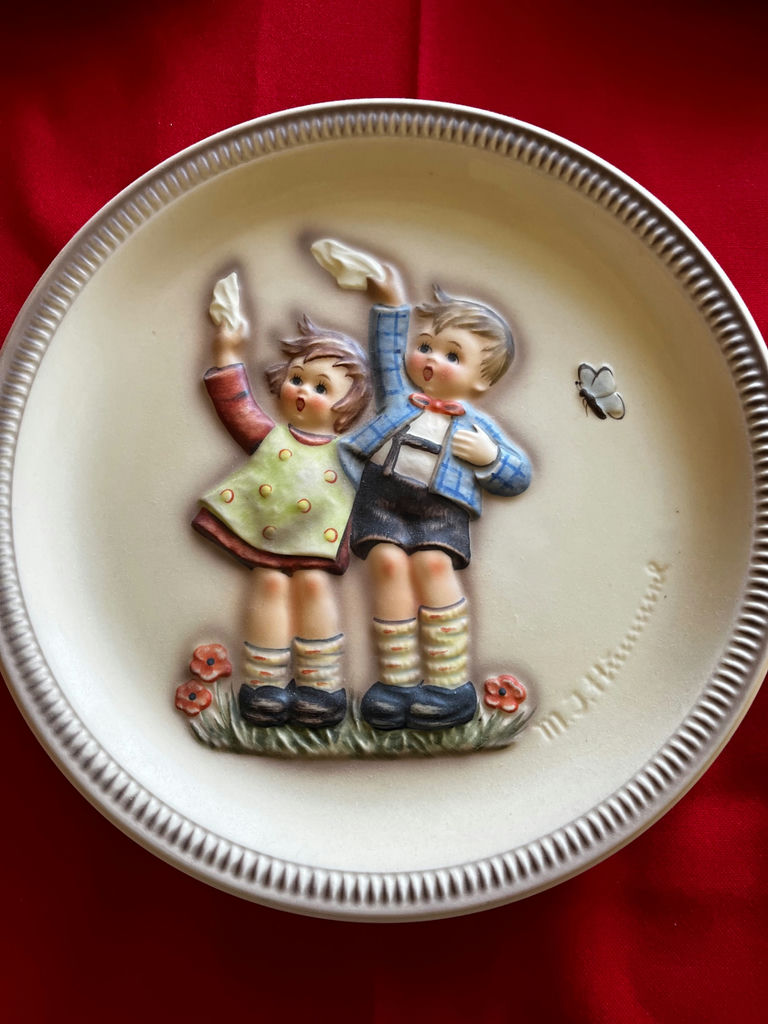 Three Goebel Hummel Anniversary Plates - image 2 of 7