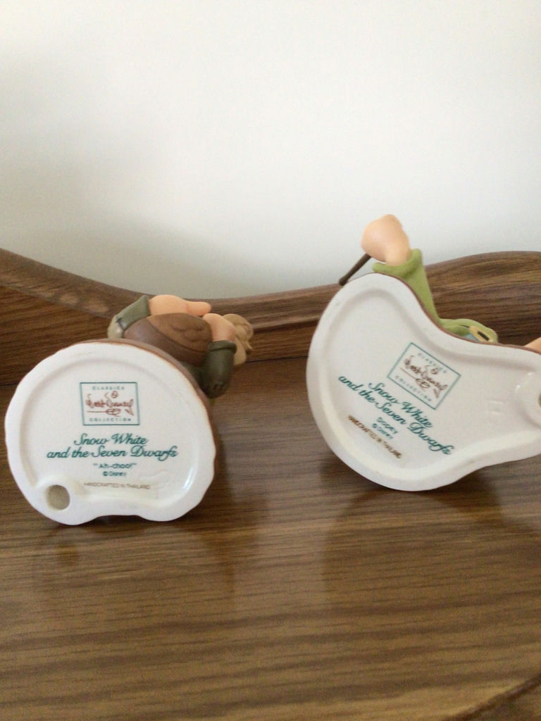 Disney Snow White and the Seven Dwarfs Figurines with Certificates - image 3 of 4