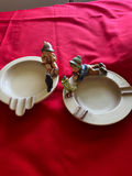 Goebel porcelain figurine collection on small bowls/ashtrays - thumbnail 6 of 10