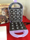 Purple Babycakes Cake Maker and Checkerboard Cake Pan Set - thumbnail 1 of 3