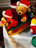 Christmas plush toy set with Mickey Mouse, Santa, reindeer and stocking - thumbnail 2 of 4
