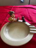 Goebel porcelain figurine collection on small bowls/ashtrays - thumbnail 7 of 10