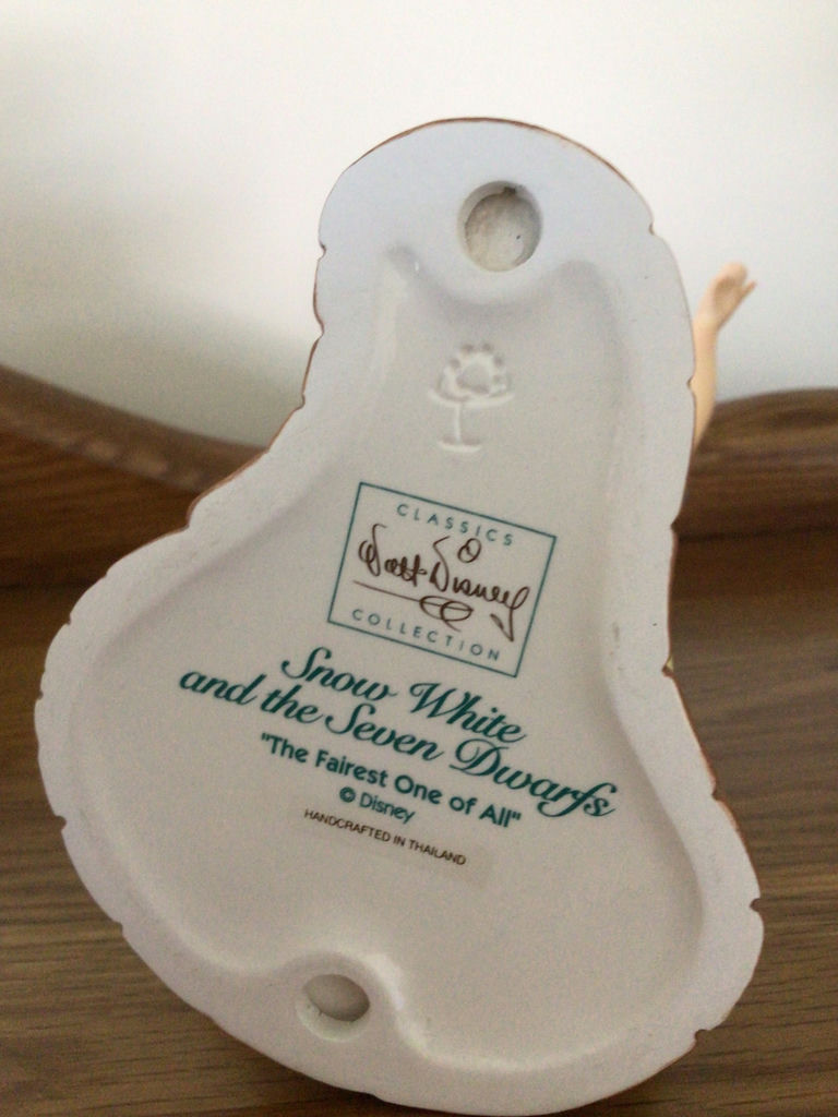 Snow White Figurine with Certificate and Film-Strip Prop - image 4 of 4