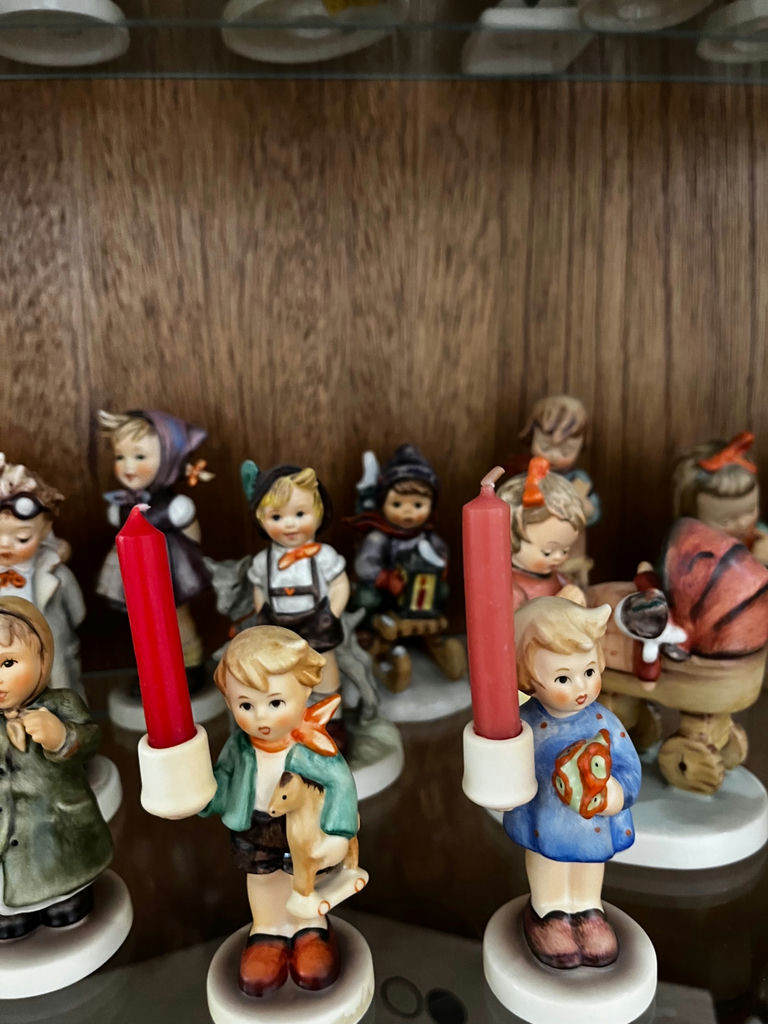 Assorted Hummel Ceramic Figurines with Candle Holders - image 2 of 8