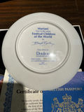 Festival Children of the World collectible plates set - thumbnail 8 of 12