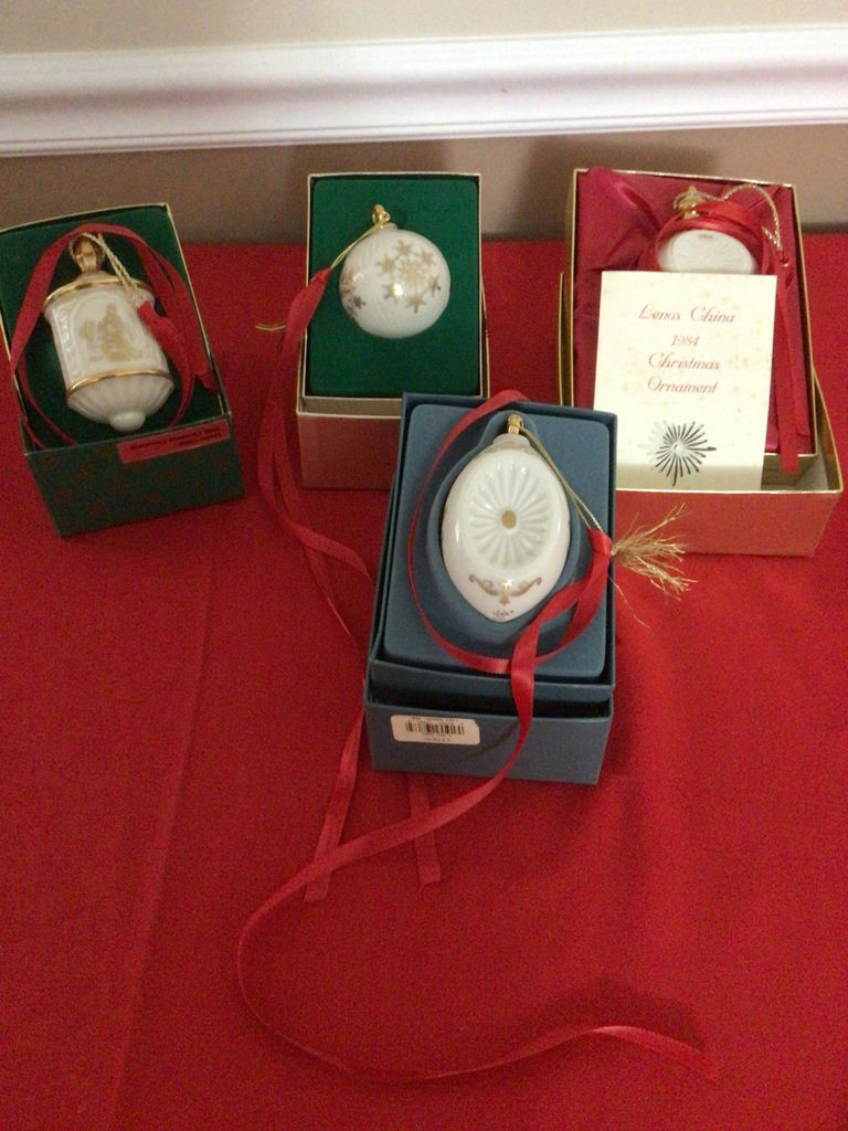 Lenox Christmas Ornaments in Boxes - image 1 of 4