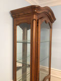 Wooden glass-front display cabinet - thumbnail 3 of 3